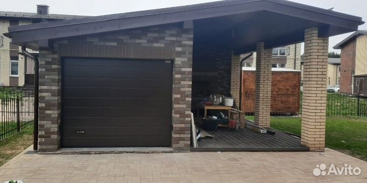 Ворота Alutech с приводом, монтаж за сутки