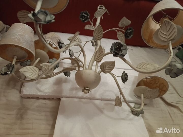 Люстра подвесная потолочная в стиле Винтаж