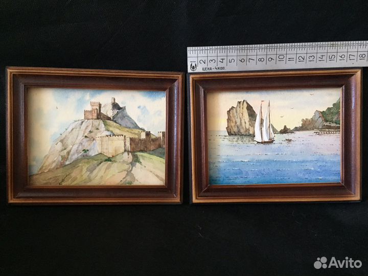 Картины mini акварель 1999 г