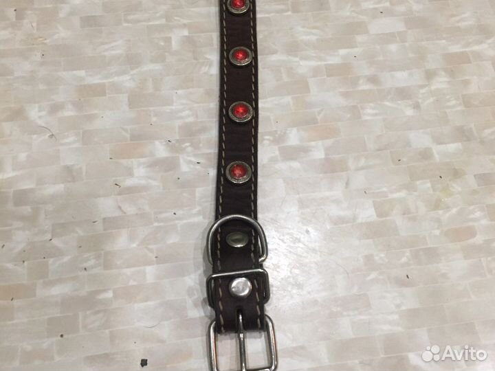 Ношейник Кожа 46. 3см Отл смотр