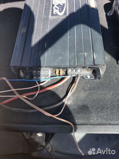 Усилитель, сабвуфер, накопитель