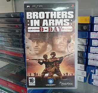 Brothers in arms D-Day диск psp