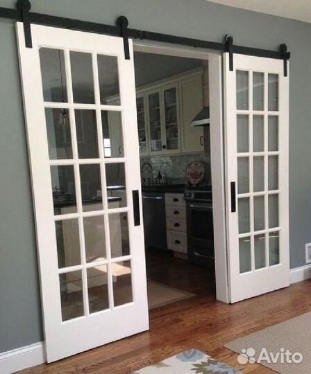 Раздвижная перегородка для зонирования