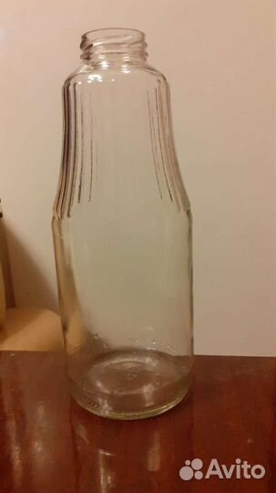 Стеклянная бутылка 1 л