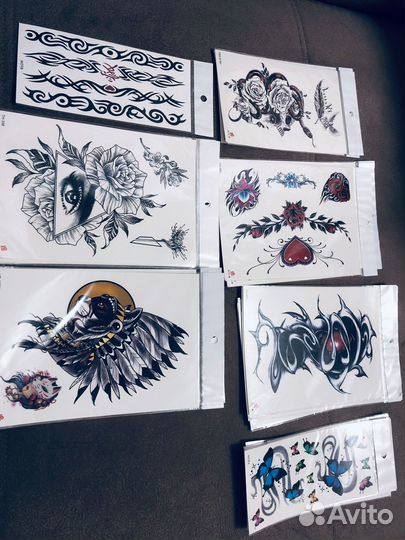 Временные татуировки