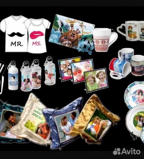 Печать на кружках, футболках, на холсте