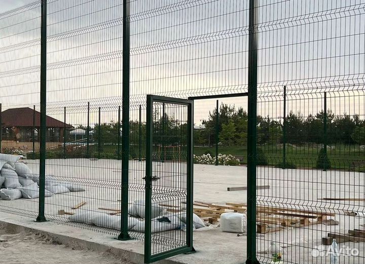 Забор сетка 3д