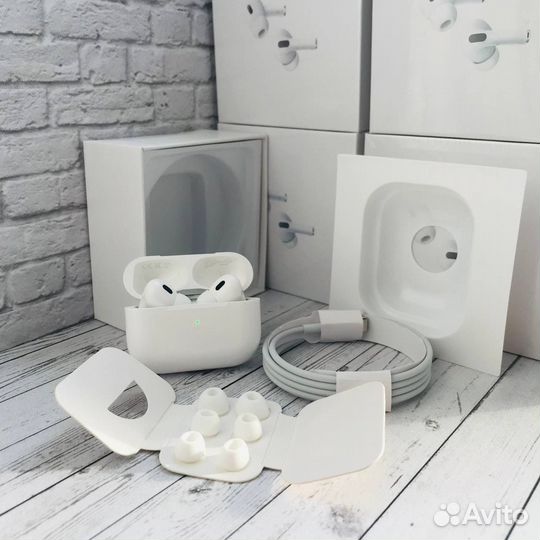 Чехол в подарок Аирподс Про2/Airpods pro 2 шумодав