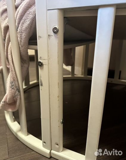 Кроватка транформер и матрас forest kids lavatera