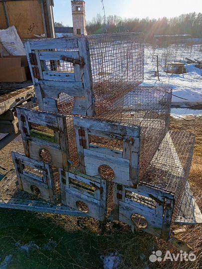 Клетки для кроликов бу