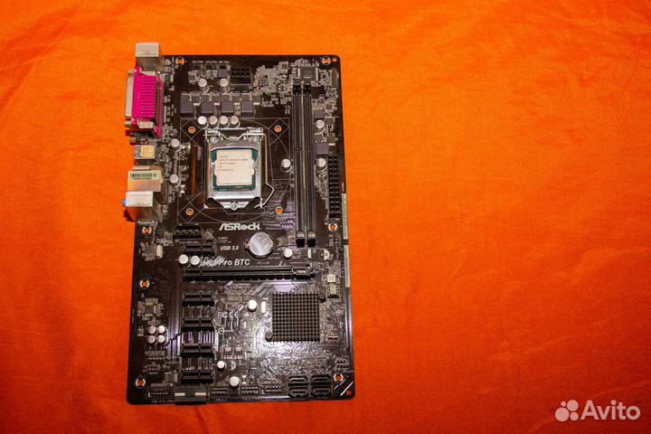 Материнская плата 1150 ASRock H81Pro BTC