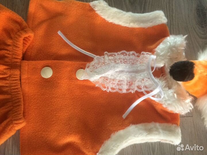 Новогодний костюм лисёнка