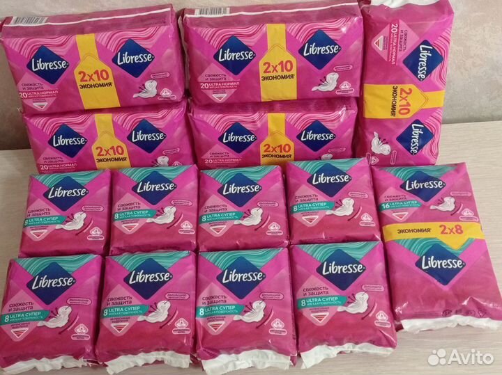 Прокладки Libresse и Naturella