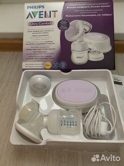Молокоотсос avent электрический