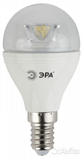 Лампочка светодиодная эра STD LED P45-7W-840-E14 C