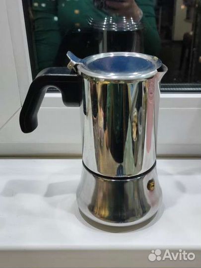 Гейзерная кофеварка турка IKEA Родиг на 6 чашек