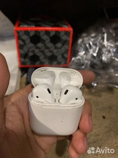 Беспроводные наушники apple airpods 2