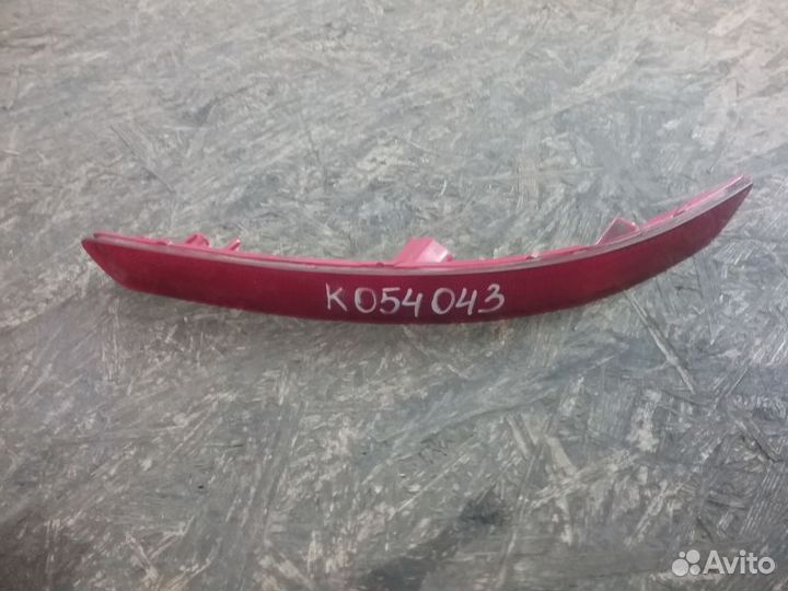 Светоотражатель заднего бампера правый KIA Rio 3 Restail Sedan