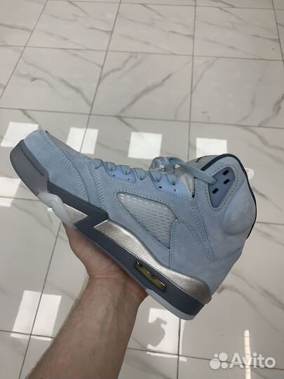 Nike air jordan 5 retro bluebird