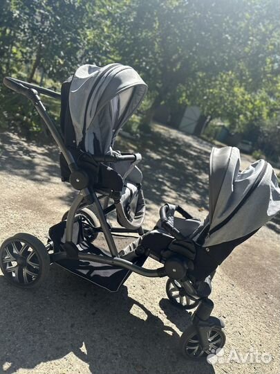 Коляска для двойни или погодок Lagacy Mira 2 в 1