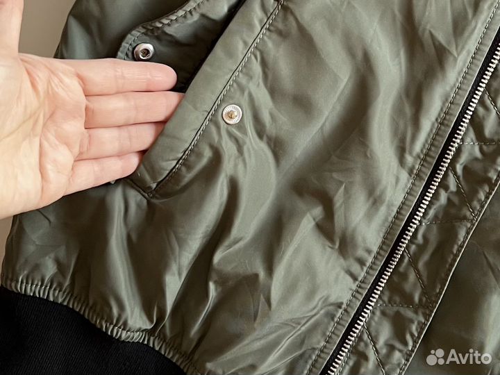 Бомбер для девочки 152 hm