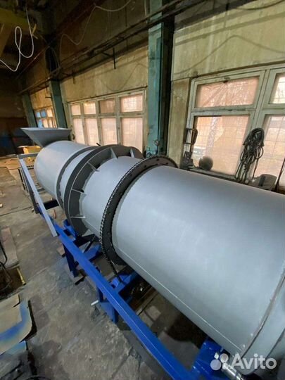 Сушильный барабан. Барабанная сушилка