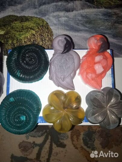 Подарочное Натуральеое мыло. Ручная работа