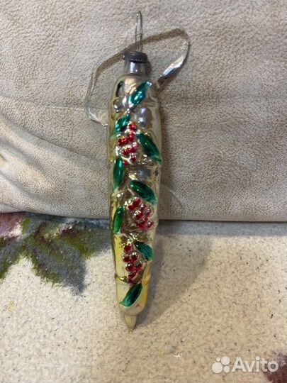 Елочные игрушки старинные