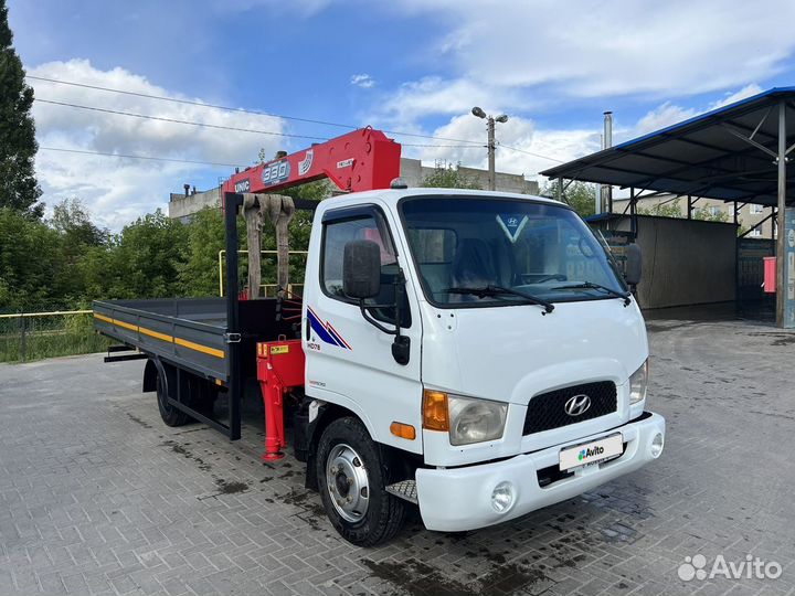 Hyundai HD78 с КМУ, 2009