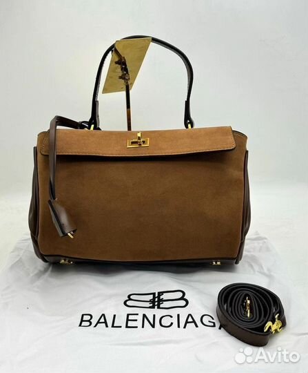 Сумка женская натуральная замша Balenciaga