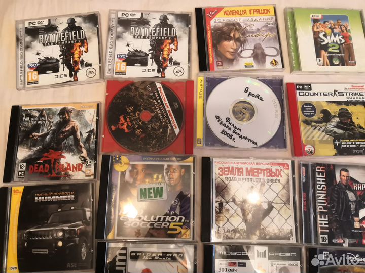 Диски с играми на пк