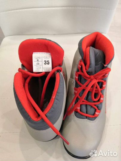 Лыжные ботинки р 34