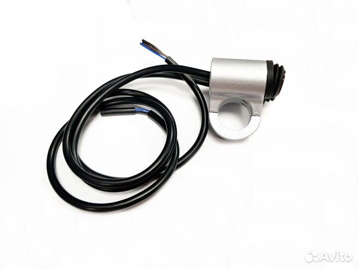 Кнопка водонеп-ая круглая хомут D-22 (on/off)