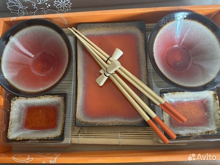 Набор посуды для суши для двоих
