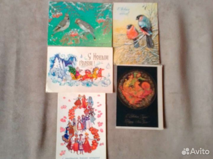 Открытки СССР Зарубин и др