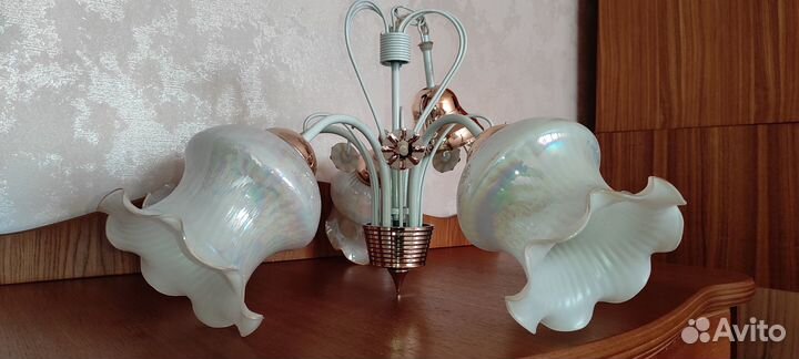 Люстра потолочная бу