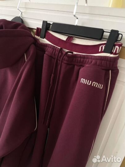 Спортивный костюм Miu Miu lux утепленный