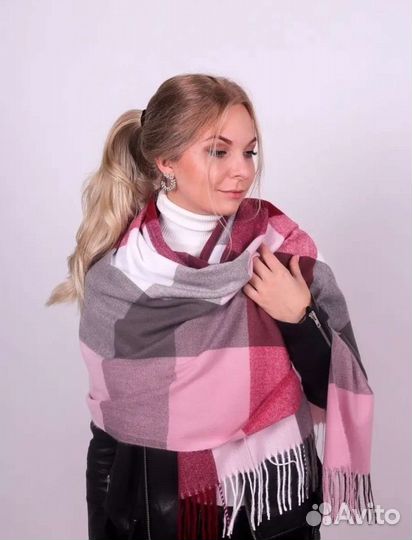 Шарф / палантин зимний новый