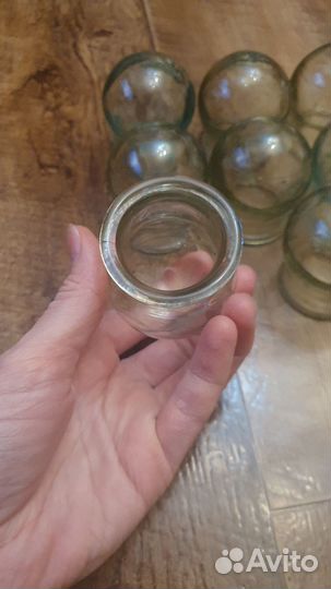 Банки стеклянные медицинские