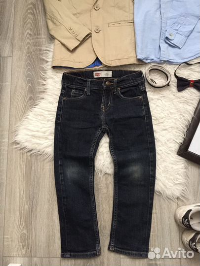 Сет брендов на 4-5 лет levis, Zara