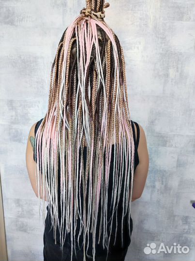 Заплести афро косички