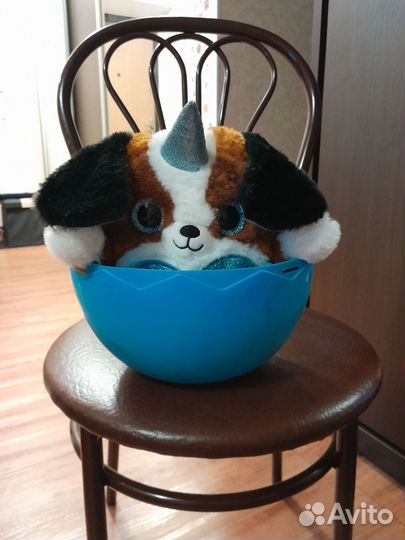 Собачка-единорог в яйце