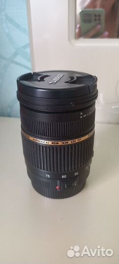 Обьектив Tamron AF 28-75 F 2.8 для canon