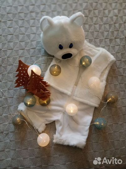 Новогодний костюм медведя 110-116