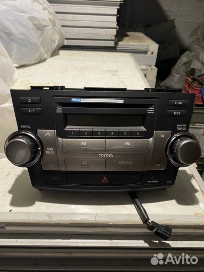 Магнитола toyota highlander