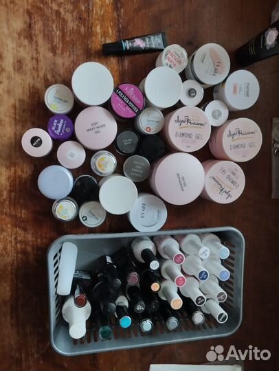 Гель лаки, базы, фрезы, расходники, типсы