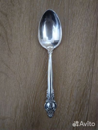 Столовые ложки мельхиор СССР Троянда