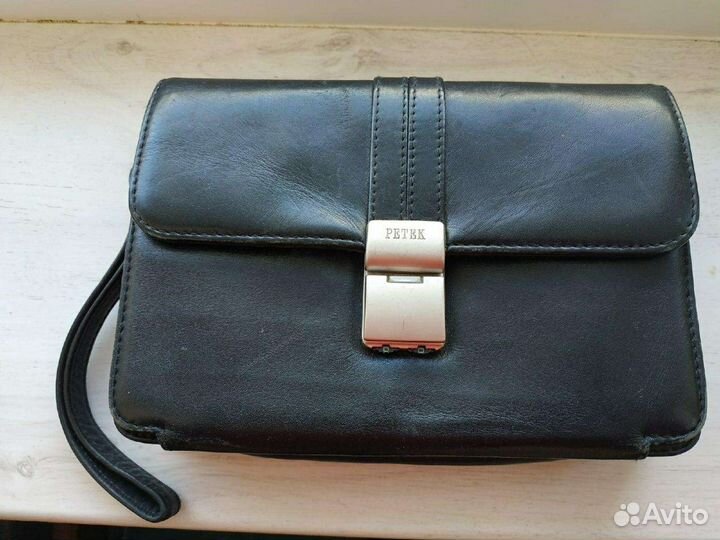 Сумка мужская барсетка натуральная кожа