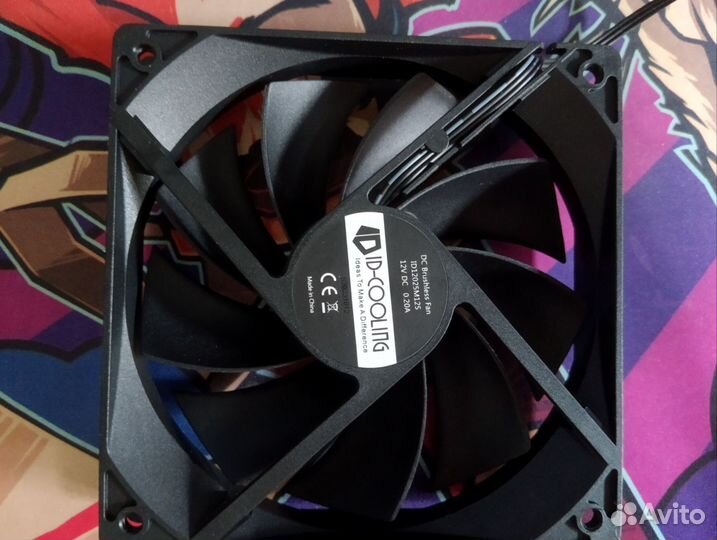 Вентилятор id cooling fl12025k и aerocool rev rgb