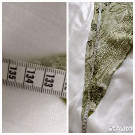 Косынка двухсторонняя из шерсти